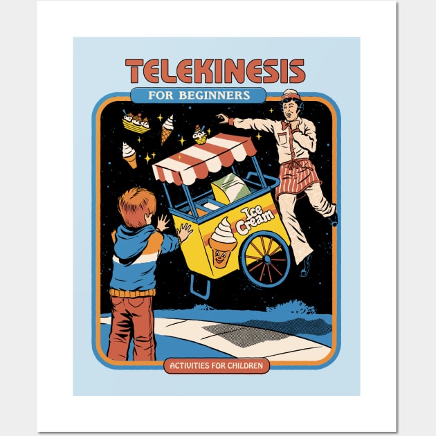 Telekinesis For Beginners Wall Art by Steven Rhodes